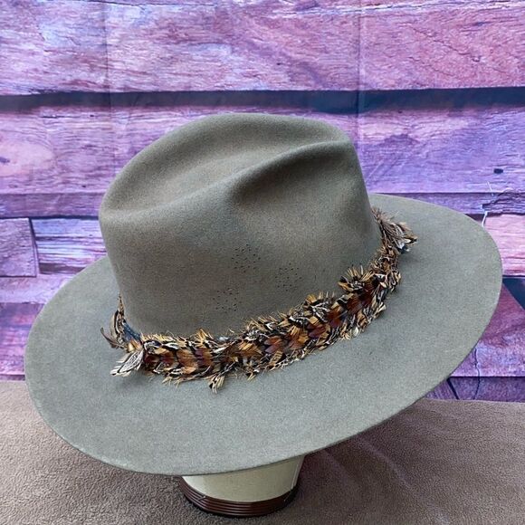 Men’s Dorian safari hat made in South Africa size 7 1/4 - Picture 7 of 13